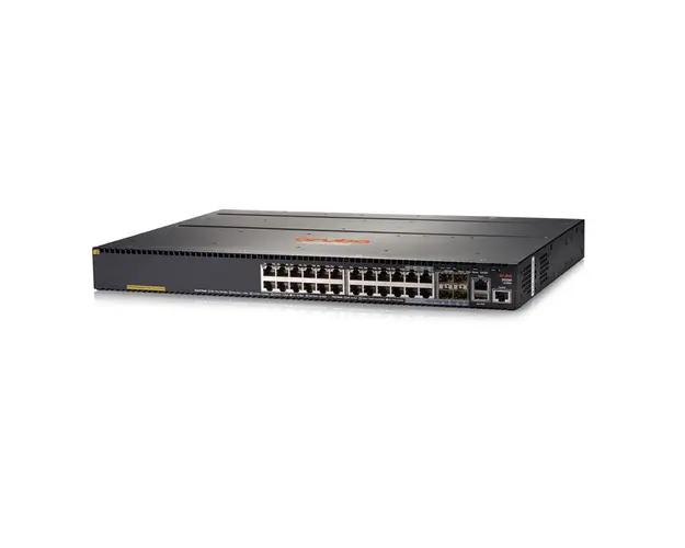 Switch cu 24 porturi Aruba JL320A, 128 Gbps, 95.2 Mpps, 4 porturi SFP, 1U, PoE+, cu management