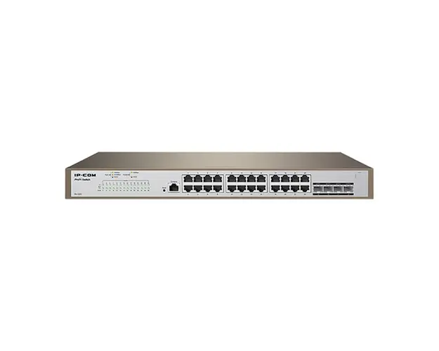 Switch cu 24 porturi Gigabit IP-COM Pro-S24, 16k MAC, 56 Gbps, cu management