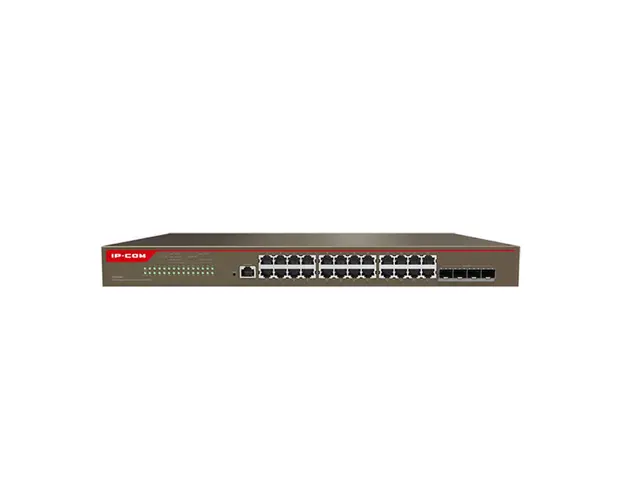 Switch cu 24 porturi Gigabite IP-COM G5328X, 4 SFP, 16000 MAC, cu management