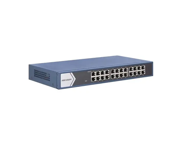 Switch cu 24 porturi Hikvision DS-3E1524-EI, 48 Gbps, 35.712 Mpps, 8.000 MAC, cu management