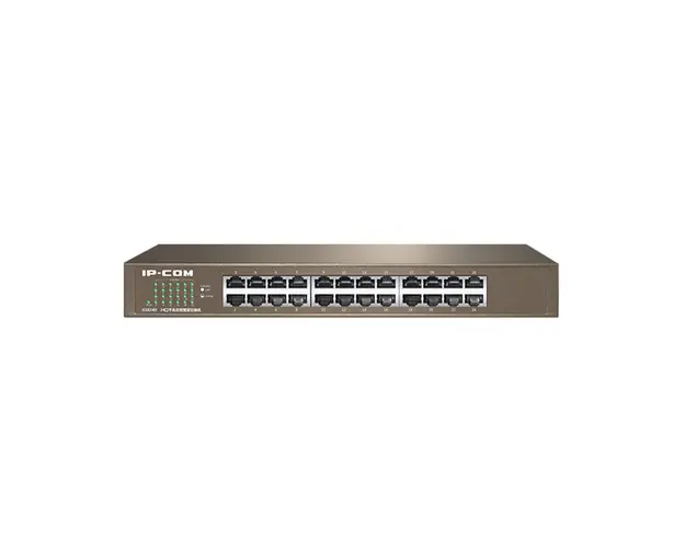Switch cu 24 porturi IP-COM G1024D, 48 Gbps, 35.7 Mpps, 8000 MAC, fara management