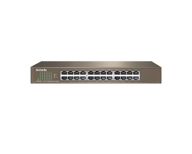Switch cu 24 porturi Tenda TEG1024D, 48 Gbps, 35.6 Mpps, 8000 MAC, fara management