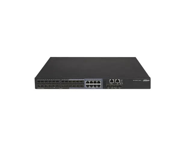 Switch cu 28 porturi Dahua S5500-24GF4XF-E-V2, MAC 16K, 128 Gbps, cu management