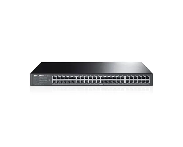 Switch cu 48 de porturi TP-Link TL-SF1048, 8000 MAC, 9.6 Gbps