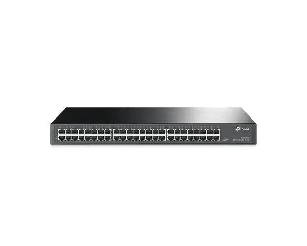 Switch cu 48 de porturi TP-Link TL-SG1048, 16000 MAC, 96 Gbps, fara management