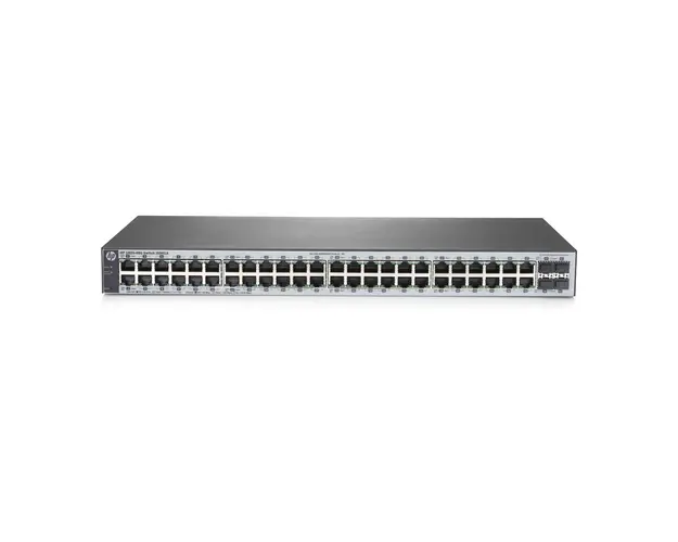 Switch cu 48 porturi Aruba J9981A, 104 Gbps, 77.3 Mpps, 4 porturi SFP, 1U, cu management