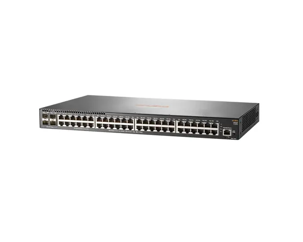 Switch cu 48 porturi Aruba JL260A, 104 Mbps, 77.4 Mpps, 4 porturi SFP, 1U, cu management