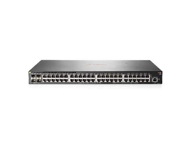 Switch cu 48 porturi Aruba JL355A, 176 Gbps, 16.000 MAC, 4 porturi SFP+, 1U, cu management