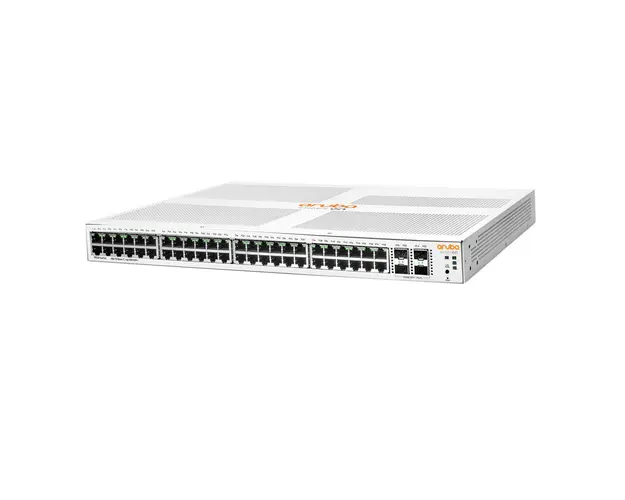 Switch cu 48 porturi Aruba JL686A, 176 Gbps, 130.95 Mpps, 4 porturi SFP/SFP+, 1U, PoE, cu management