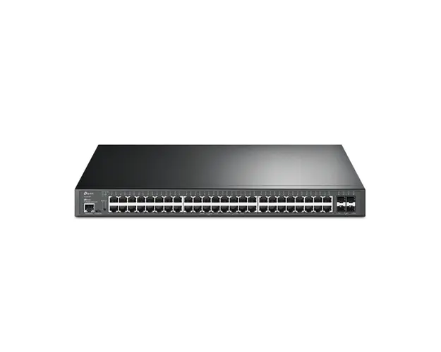Switch cu 48 porturi TP-Link Jetstream TL-SG3452XP, 176 Gbps, 500W, integrare in Omada SDN, PoE
