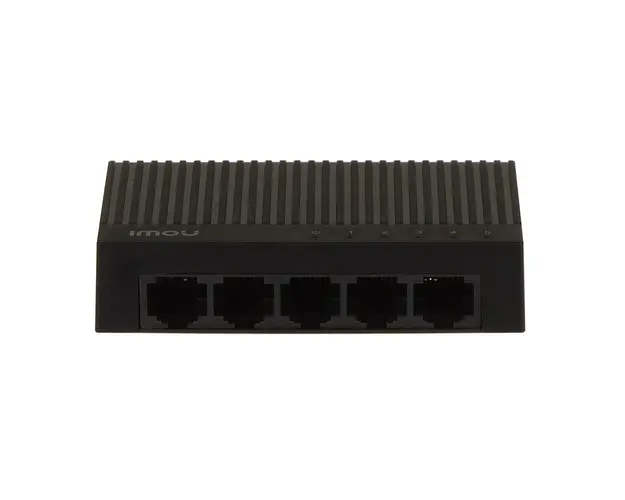 Switch cu 5 porturi 100Mbps RJ45 Imou SF105C, 1 Gbps, 2000 Mac, fara management 