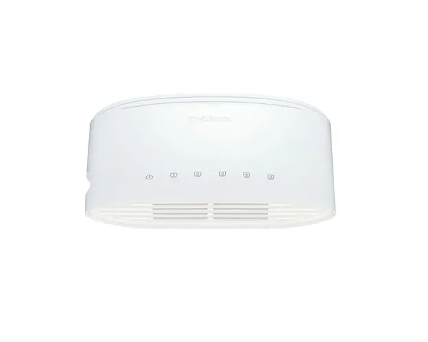 Switch cu 5 porturi D-Link DGS-1005D, 10 Gbps, 8.000 MAC, fara management