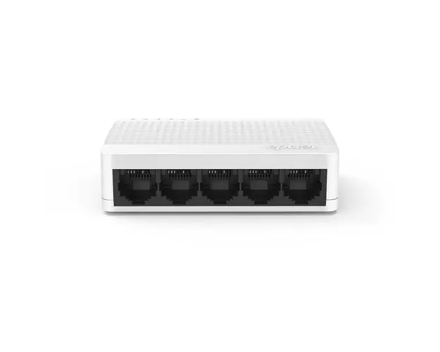 Switch cu 5 porturi Tenda S105, 1 Gbps, 0.74 Mpps, 1000 MAC, fara management