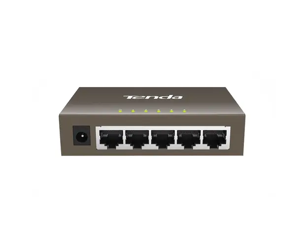 Switch cu 5 porturi Tenda TEG1005D, 1 Gbps, 7.44 Mpps, 2000 MAC, fara management