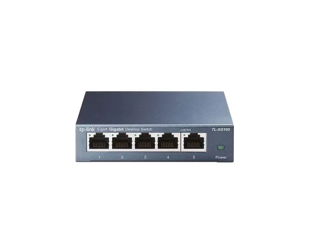 Switch cu 5 porturi TP-Link TL-SG105, 2000 MAC, 10 Gbps