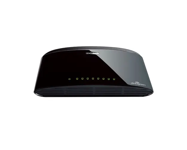 Switch cu 8 porturi D-Link DES-1008D, 1 Gbps, 1.19 Mpps, 1024 MAC, fara management