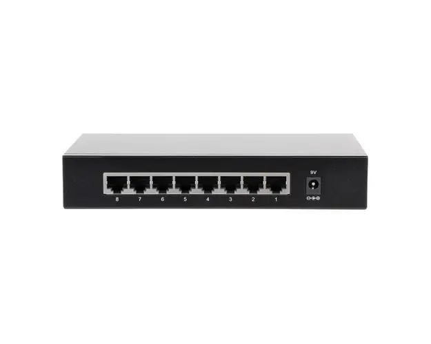 Switch cu 8 porturi Dahua PFS3008-8GT, 4K, 16 Gbps, fara management