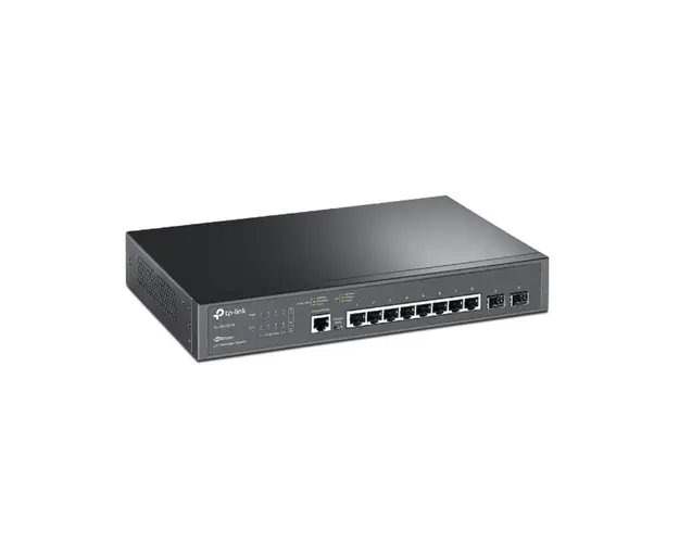 Switch cu 8 porturi RJ45 TP-Link TL-SG3210, 14.89Mpps, 8000 MAC, 2 sloturi Gigabit SFP