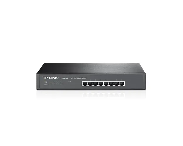Switch cu 8 porturi TP-Link TL-SG1008, 4000 MAC, 16 Gbps