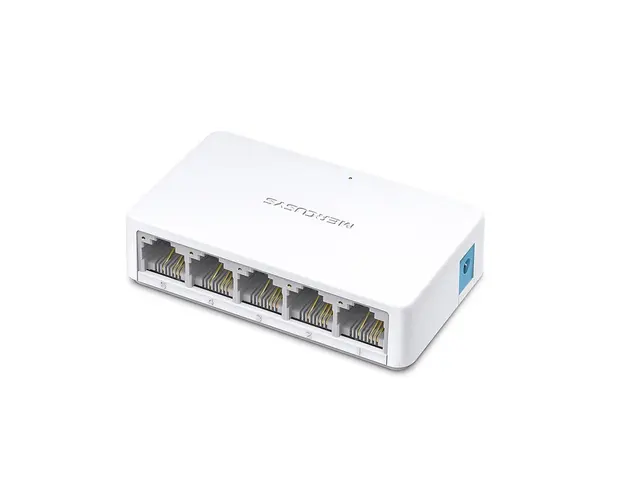 Switch desktop cu 5 porturi Mercusys MS105, 10/100Mbps, fara management