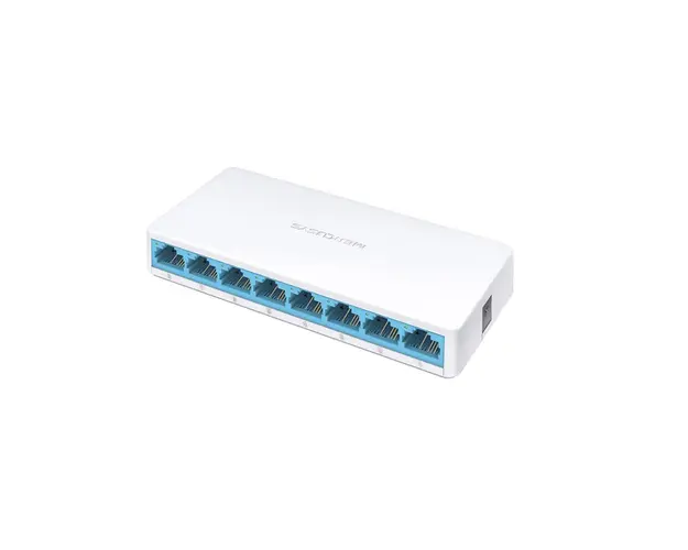 Switch desktop cu 8 porturi Mercusys MS108, 10/100Mbps, fara management