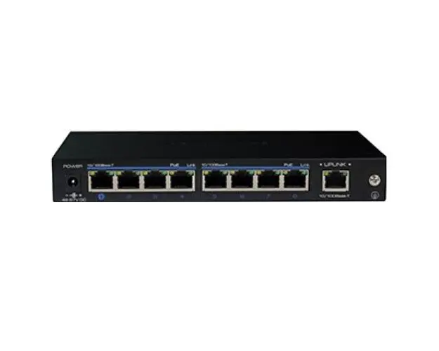 Switch PoE+ Utepo UTP1-SW0801-TP120, 8 porturi, 100 Mbps, fara management