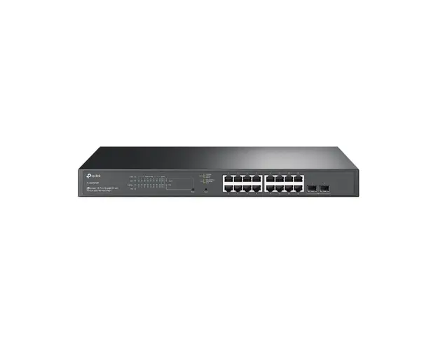 Switch rackabil cu 18 porturi TP-Link JetStream TL-SG2218P, 36 Gbps, 26.78 Mpps, Omada, PoE, cu administrare