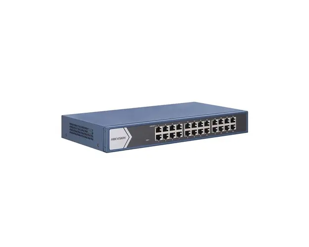Switch rackabil Gigabit cu 24 porturi Hikvision DS-3E1524-EIV3, 56 Gbps, 41.66 Mpps, 8000 MAC