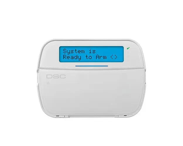 Tastatura LCD DSC NEO HS2LCD, 128 zone, 5 taste programabile, 1 terminal programabil