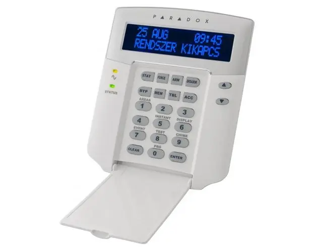Tastatura LCD Paradox K641+, etichete programabile MemoryKey, WinLoad, NeWare
