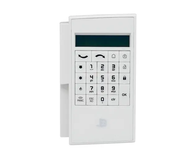 Tastatura LCD wireless HoneyWell Resideo Videofied XMA210, 4 butoane functionale, buzzer, 868 MHz