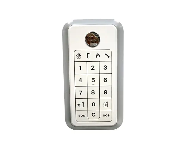 Tastatura LED wireless cu cititor de proximitate RFID Crow FW2-ICON KEYPAD, 8 taguri/coduri, 868 MHz, RF 500 m, autonomie 5 ani