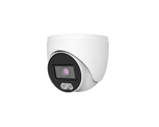 Camera supraveghere dome TVT TD-7524TS3S(AU/WR1), 2 MP, 2.8 mm, lumina alba 20 m, microfon