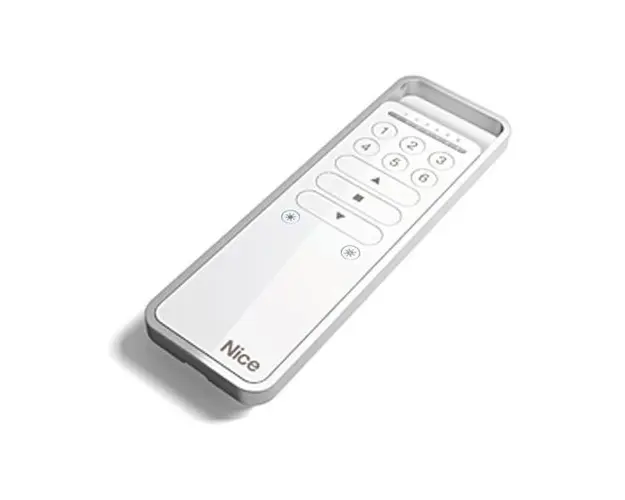 Telecomanda automatizare copertine si jaluzele Nice P6S, 6 grupuri, 200 m, 433.92 MHz