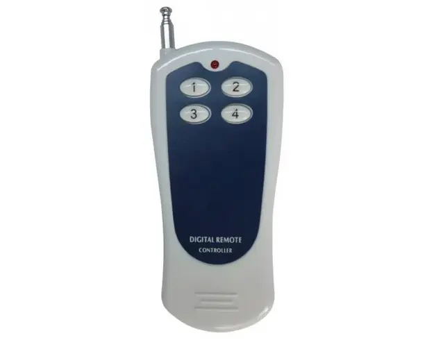 Telecomanda radio cu 4 butoane GNV YET 112D-4, 4 canale, 433 MHz, 150 m