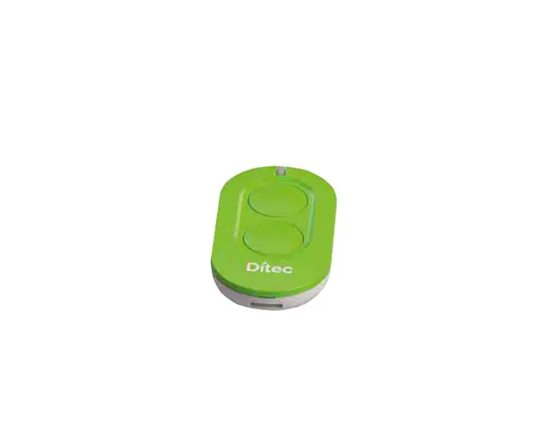 Telecomanda Ditec ZEN2G, 2 canale, 433.92 MHz, 150 m, verde