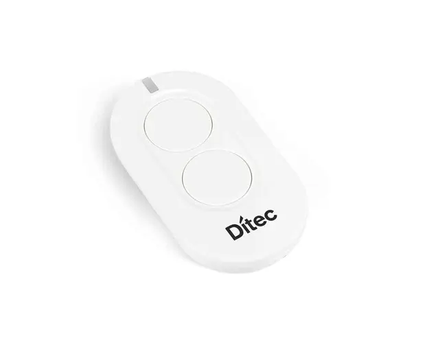 Telecomanda Ditec ZEN2W, 2 canale, 433.92 MHz, 150 m, alb