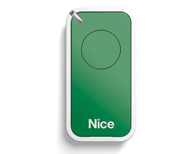 Telecomanda Nice INTI1G, 1 canal, 433.92 MHz, verde