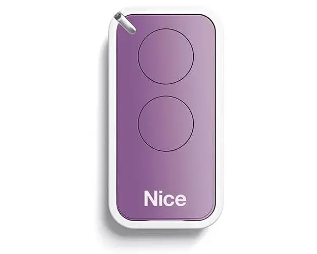 Telecomanda Nice INTI2L, 2 canale, 433.92 MHz, mov