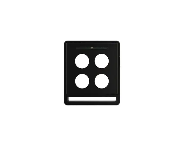 Telecomanda porti si usi de garaj Nice Home ECCO5BW,4 canale, 433.92 MHz, alb-negru