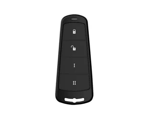 Telecomanda wireless Hikvision DS-PKFS-4, cod rulant, 4 canale, 500 m, 868 MHz