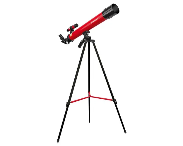 Telescop refractor Bresser Junior 45/600 AZ rosu