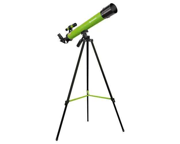 Telescop refractor Bresser Junior 45/600 AZ verde