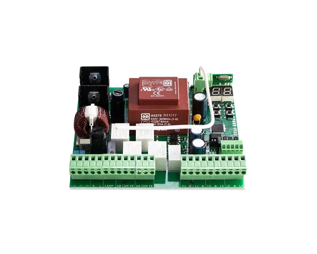 Unitate de comanda pentru automatizari Motorline MC52-MCONNECT, 433.92 MHz, 230 V, cod rulant, porti batante