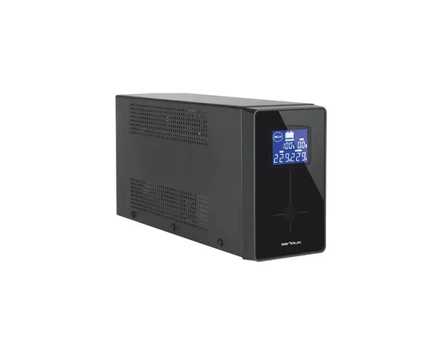 UPS cu 4 prize Serioux SRXU-LCD2000LI, 2000 VA, 1200 W, LCD