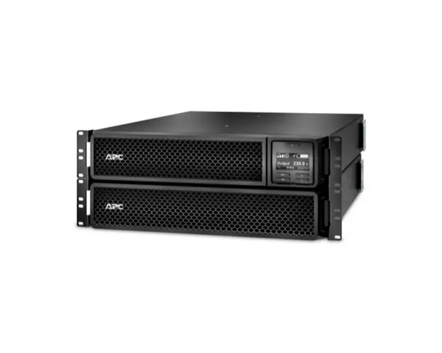 UPS online dubla conversie rackabil cu 8 prize C13 si 2 prize C19 APC SRT2200RMXLI-NC, 1980 W / 2200 VA, 2U, card de retea, cu management