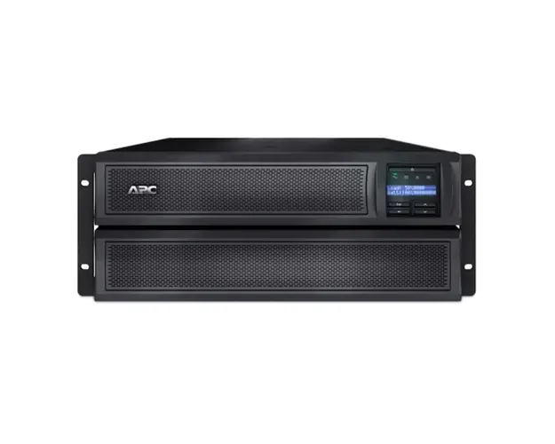 UPS rackabil cu 8 prize C13 si 1priza C19 APC SMX3000HV, 2700 W / 3000 VA, 2U, SmartSlot, cu management