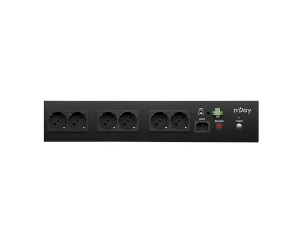 UPS Off-line rackabil cu 8 prize nJoy Theron 800, 800VA / 480W, 2U