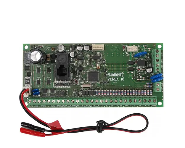 Centrala alarma antiefractie Satel VERSA 10, 2 partitii, 10-30 zone, 4-12 iesiri PGM, 30 utilizatori