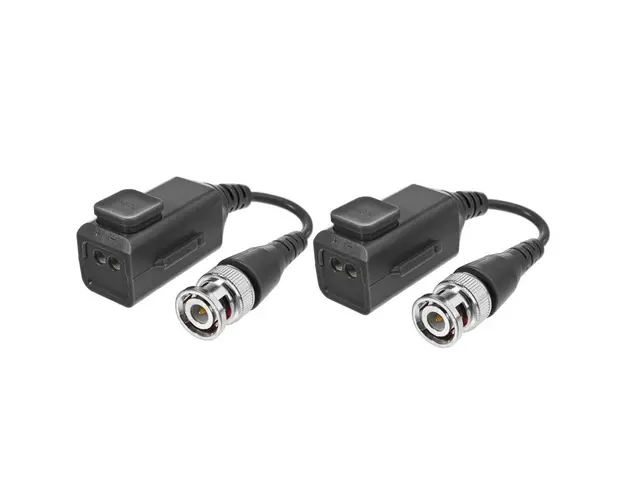 Video balun HD UTP101P-HD6 pasiv, 75 ohm, 1 canal video, 75 MHz, pret/pereche
